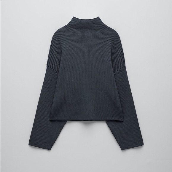 Zara oversized knit sweater - Picture 5 of 8